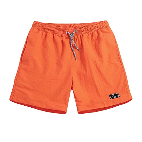 NIANTIE Shorts masculinos casuais de verão atlético academia shorts de cintura elástica pijama bolso