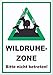 Produktbild Wildruhezone Hirsche Aufkleber A3 (297x420mm)
