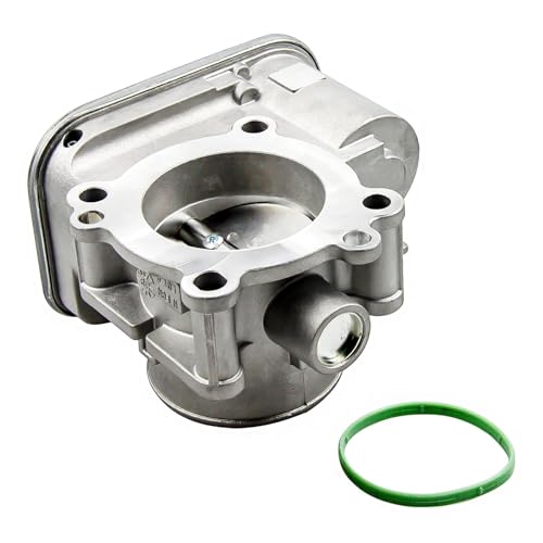 KAC 977025 Electronic Throttle Body, Compatible with 2007-2018 Compass, 2007-2017 Patriot, 2008-2014 Avenger, 2009-2018 Journey, 200, Caliber, Sebring 2.4L, Aluminum, Note: Dual Row Connector