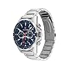 Tommy Hilfiger Analogue Multifunction Quartz Watch for Men with Silver Stainless Steel Bracelet - 1791788 #1
