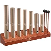 7-piece Wah-Wah Tube Chime Chakra Set, 432 HzGreat for Meditation, Sound Healing, and Yoga
