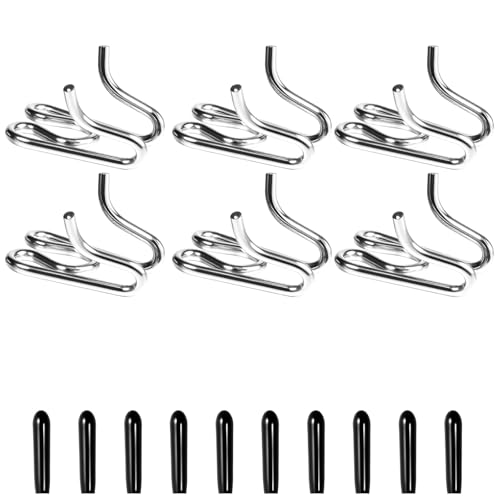 YBEATY 6 PCS Dog Collar Extra Links Designed for Training Collars Designed with Protective Cover Steel Chrome Plated Silver Stainless Steel Collar for Small Medium Large Dogs Training