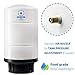 iSpring T20M 20 Gallon Pre-Pressurized Tank for Reverse Osmosis (RO) Systems with 14 gallons of Water Storage Capacity, White