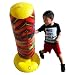 Mapow Children's Punching Bag Inflatable Toy Kid's Punching Bag Great for Karate Practice and Energy Release (Yellow)