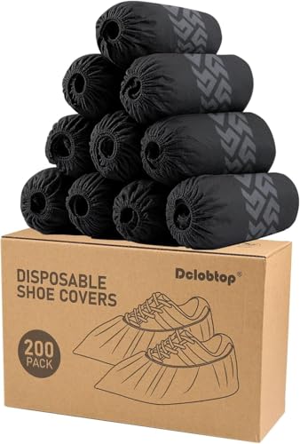 Recyclable disposable shoe covers, fits up to men 11 / women 13