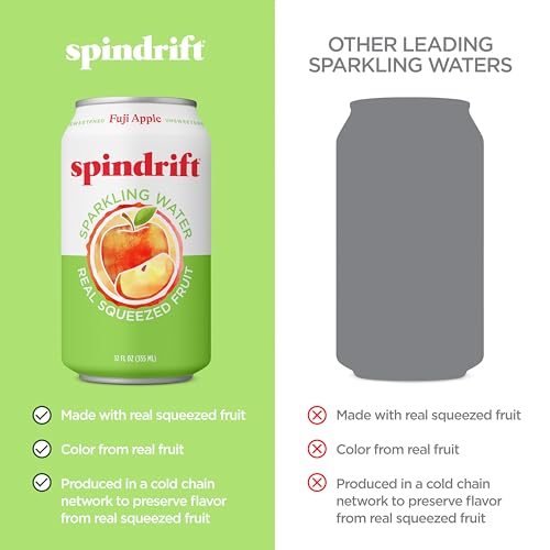 Spindrift Fuji Apple Can 12 Ounce (Pack of 24) - Thumbnail 4