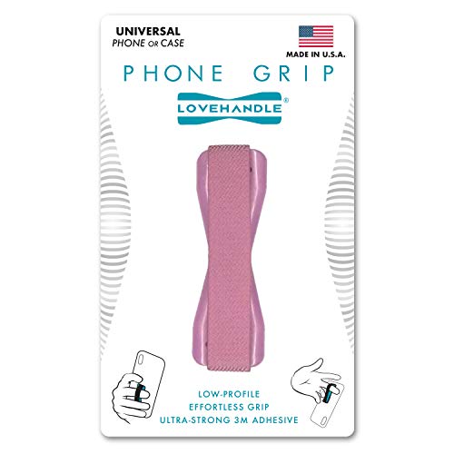 Image of LOVEHANDLE Original Universal Phone Grip - Solid Blush