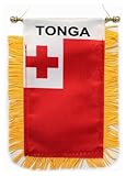 Tonga - Window Hanging Flag