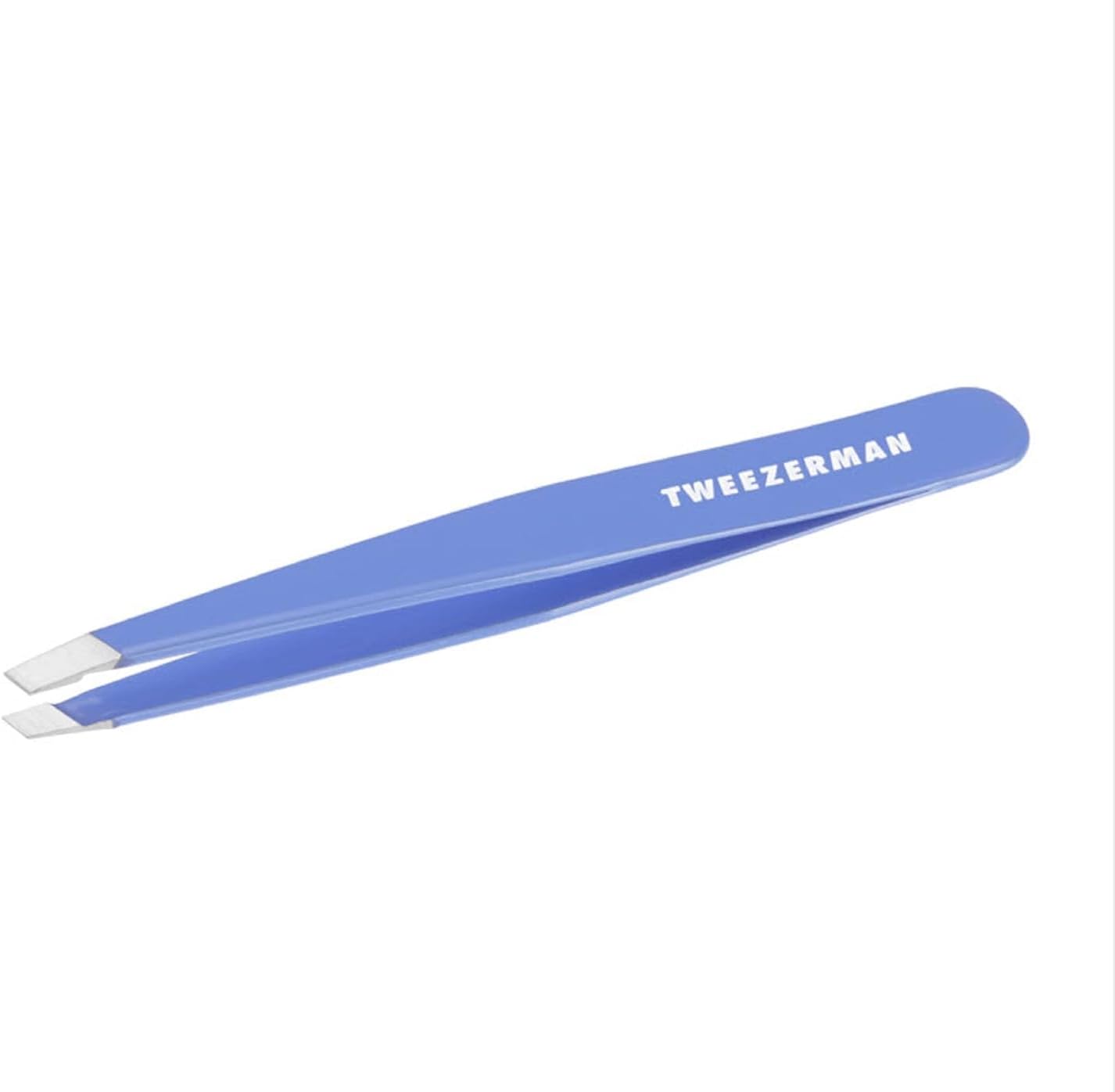 Tweezerman Slant Tweezer โ Tweezerman Tweezers for Eyebrows Lapis Blue