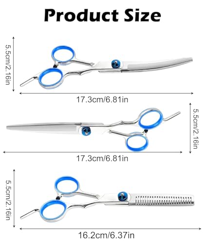 Image of Professional Animal Nail Cutter Clipper Trimmer Filer for Small, Medium and Large Dogs, Puppies, Cats and Kittens Claw Grooming Tool Set (Nail Clipper) (Hair Trimmer & Scissor Set)