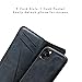 PEGAI Personalized 100% Leather Wallet Case for iPhone SE 2020, with Card Holder, Screen Protector, Handmade, Protective, Magnetic, Wallet Phone Case | McLean Charcoal