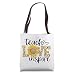 Teach Love Inspire Cute Sunflower Leopard Cheetah Print Gift Tote Bag