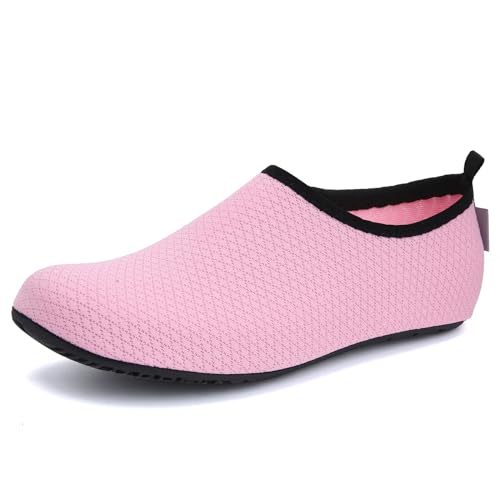 Image of WateLves Womens and Mens Kids Water Shoes Barefoot Quick-Dry Aqua Socks for Beach Swim Surf Yoga Exercise