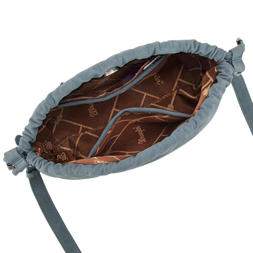 Image of Wrangler Purse for Women Small Crossbody Bags Cute Cross Body Bag with Drawstring