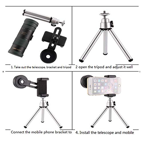 Practical Telescope Sky Telescope 24X30 Zoom miniatura 4