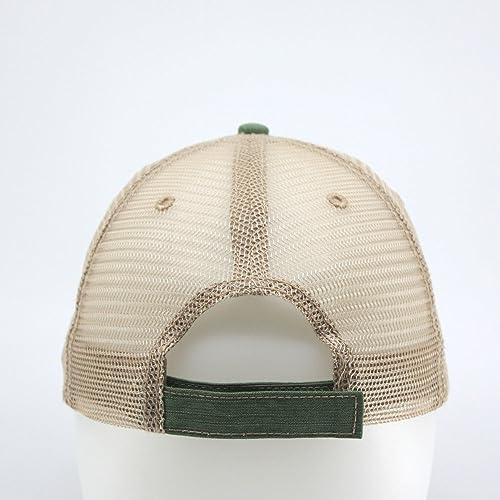 Image of The Vintage Year Distressed Cotton Unstructured Soft Mesh Breathable Adjustable Dirty Wash Dad Hat Trucker Baseball Cap