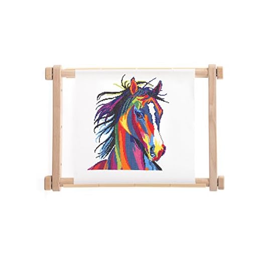 GONCHAROFF (Ukraine) Tapestry Scroll Embroidery Frames from Organic Beech; with Lifetime Warranty– 3 Variations of Sizes (S/M/L)