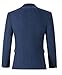 Herringbone Tweed Men's Suit Jacket Blazer Wool Blend Formal Prom Dinner Tuxedo Jackets Blazers Business Suits Separates Sport Coats for Men Navy Blue XS