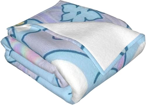 Couverture douce et chaude en micro polaire plaid poisson mignon - 2