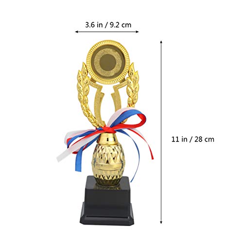 Troféu de Troféu de Plástico de Copo de Troféu de Prêmios de 27,5 cm Nuobsty para Torneios Esportivo