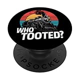 Photo Gallery who tooted train lover model railway conductor funny popsockets popgrip intercambiabile Photo Gallery who tooted train lover model railway conductor funny popsockets popgrip intercambiabile