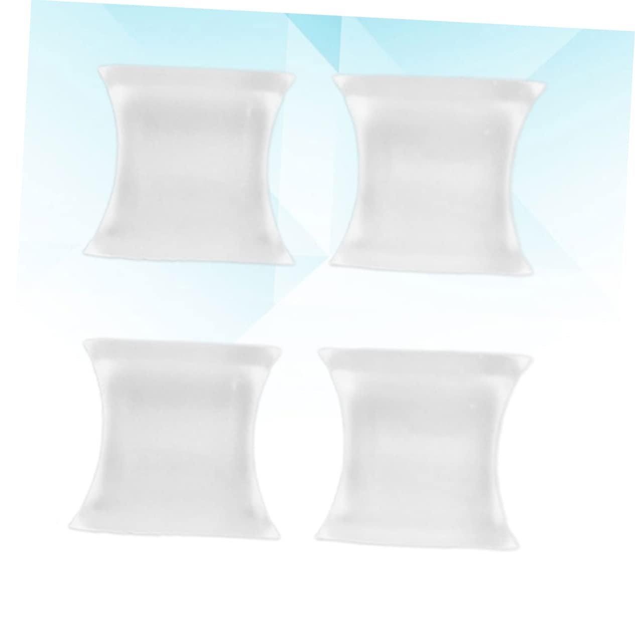 minkissy 2Pair Foot Protector Toe Separator Adjuster for Hallux Relief of Toe Spacers for Comfortable Feet Care and Support