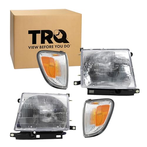 Kit 4 Piezas Luces Frontales Toyota Tacoma Compatible 1997-2000 miniatura 1