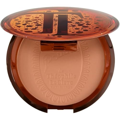 T.LeClerc Bronzer Puder KUPFERFARBENE - Mattes Finish Bronzing Face Powder – Puder Makeup für Gesicht - Vegan - Dermatologisch getestet - France (KUPFERFARBENE Sonne)