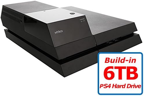 Avolusion (AVPS4HD-N6T+) 6TB (Playstation 4) PS4 Hard Drive - 2 Year Warranty (Nyko Data Bank Plus + 6TB HDD)