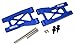 NHX RC Aluminum Front/Rear Lower Suspension Arms for 1/18 LaTrax Teton Blue