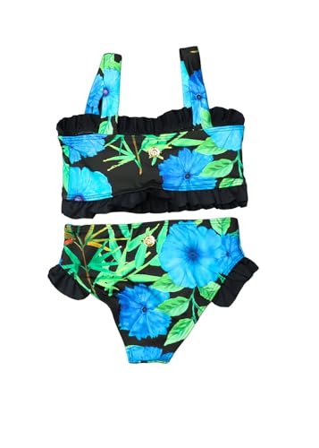 Hopper Island Kids Ruffle Two Piece Bikini2