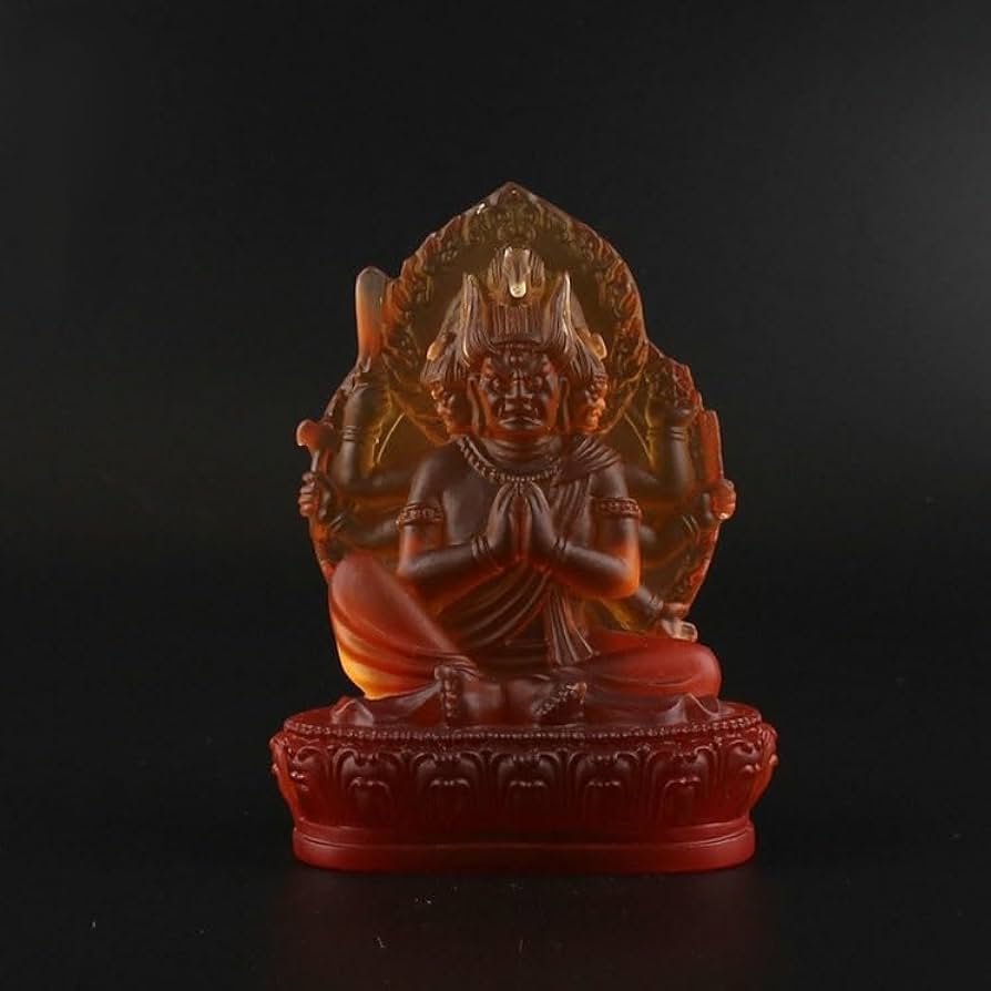 Amazon｜仏像 馬頭観音 座像 （馬頭明王）観音様像 観音 動物