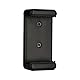 Rollei Smartphone Halterung - universeller Halter für ihr Smartphone mit 1/4“ Gewinde an der Unter- und Rückseite, passend für Smartphones bis zu 8,5 cm Breite - Schwarz