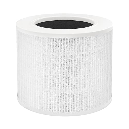 Leemone 1 Pack Core Mini Replacement Filter for LEVOIT Core Mini Air Purifiers, High-Efficiency Activated Carbon(1 Filter+ 3 Fragrance Sponge)