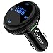 Produktbild Bluetooth FM Transmitter, CHGeek QC3.0 FM Transmitter Auto MP3 Player Audio Radio Adapter Freisprecheinrichtung KFZ-Einbausatz Dual USB Anschluss LED Anzeige für iOS und Android Geräte