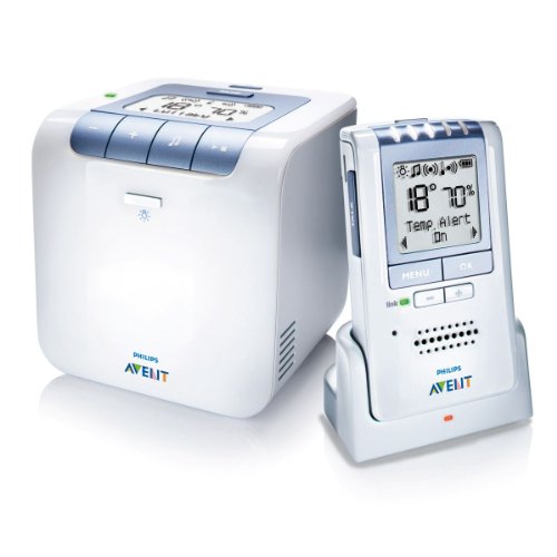 Philips AVENT DECT baby monitor SCD530/00 - babyphones (Blue, 10-40 °C, 10-40 °C, 220-240 V)