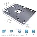 DIY Open Frame PC Test Bench - Acrylic Gaming Computer Case Support ATX/M-ATX/ITX Motherboard Black