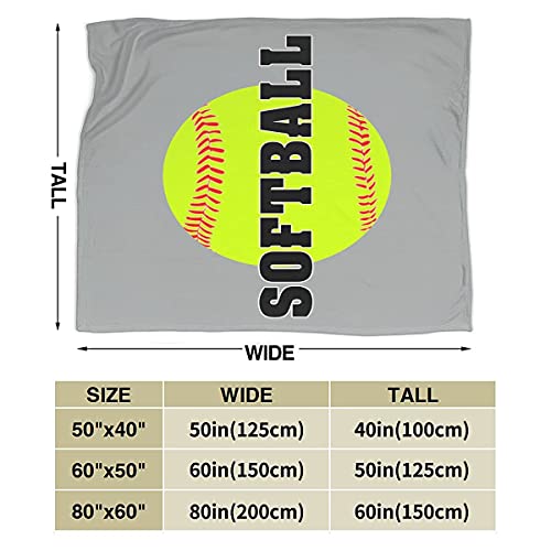 Blanket Softball Baseball In Grey Throw Blanket Ultra Soft Velvet Blanket Lightweight Bed Blanket Quilt Durable Home Decor Fleece Blanket Sofa Blanket Luxurious Carpet For Men Women Kids #TOP5