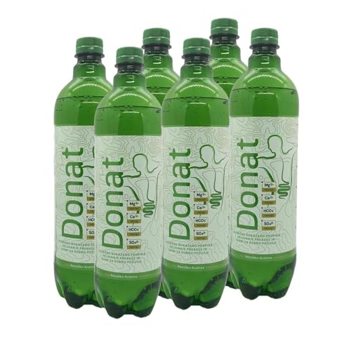6x1L Rogaska Donat Mg Natürliches Mineralwasser