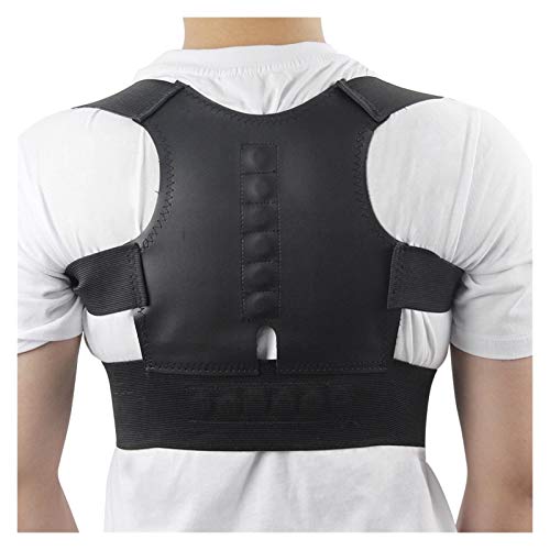 Correcteur de posture magnétique ceinture de soutien réglable pour la marche et le sport