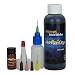 Henna City Jagua Gel and Applicator Bottle (4 Oz) Plus Free Stencil Transfers