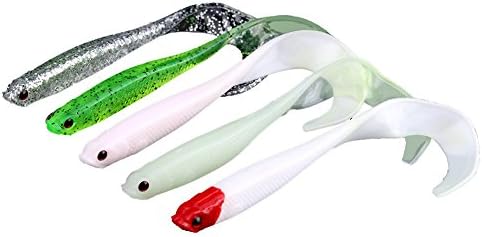 OROOTL Kit De Leurres De Pêche Souples Pour Crappie, Bar