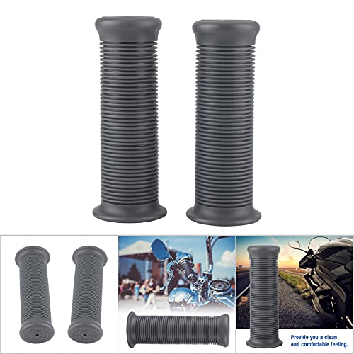 Universal Bike Handlebar Grips,Pair of 1inch 25mm 1.1inch 28mm Anti Slip Handle Bar for BMX Mountain,Scooter, Folding Bike (Dark Gray) - Image 3