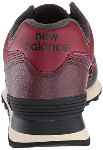 Image of New Balance Men's 574 V2 Low Hiker Sneaker, Burgundy /Burgundy, 18 W