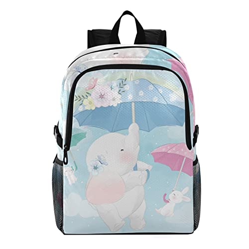Cartable imperméable pliable et léger à motif éléphant