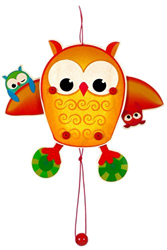 Preisvergleich Produktbild Hess-Spielzeug 12428 - Hampelmann Eule Birkensperrholz