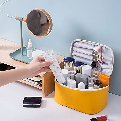 Image of Makeup Bag Zipper Pouch Travel Cosmetic Organizer for Women and Girls, makeup pouch Waterproof Travel bags for Toiletry Bag Accessories Organizer