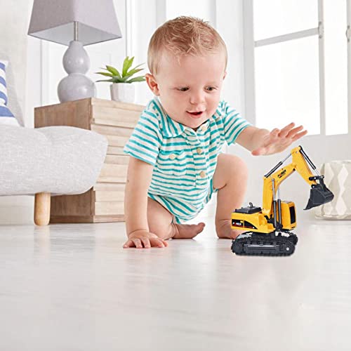 Escavadeira RC – construção brinquedo RC escavadeira, trator construção escavadeira controle remoto