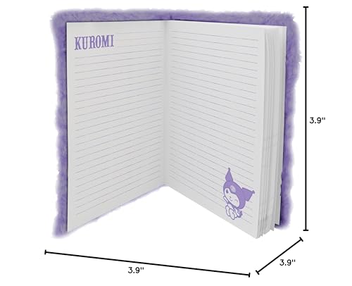 Kuromi Cuaderno A5 de Peluche para Niñas miniatura 3