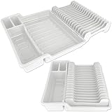 Dank der stabilen Bauweise ist das Abtropfgestell auch bei voller Auslastung sehr standfest